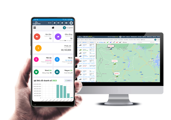 Bảng tính năng hệ thống phần mềm vận tải container - Logistics